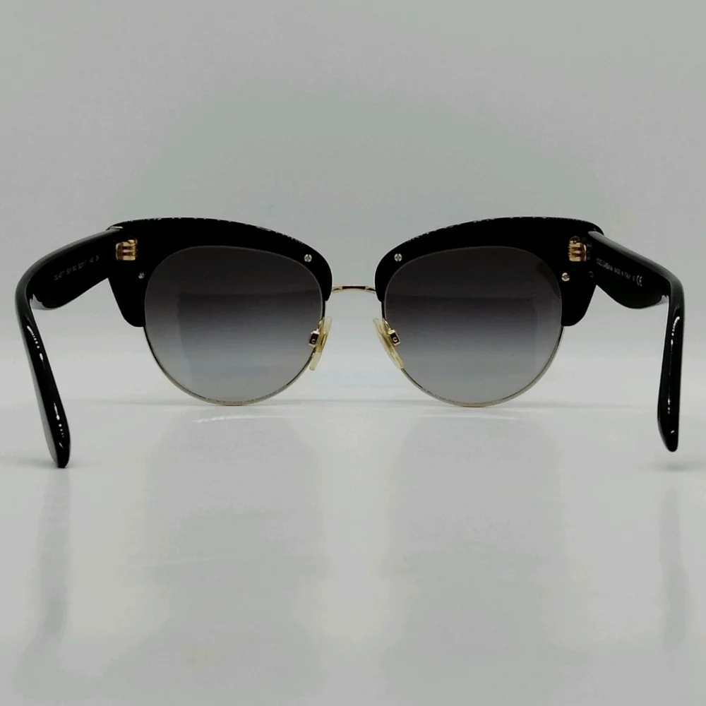 Dolce & Gabbana Black and Gold Sunglasses